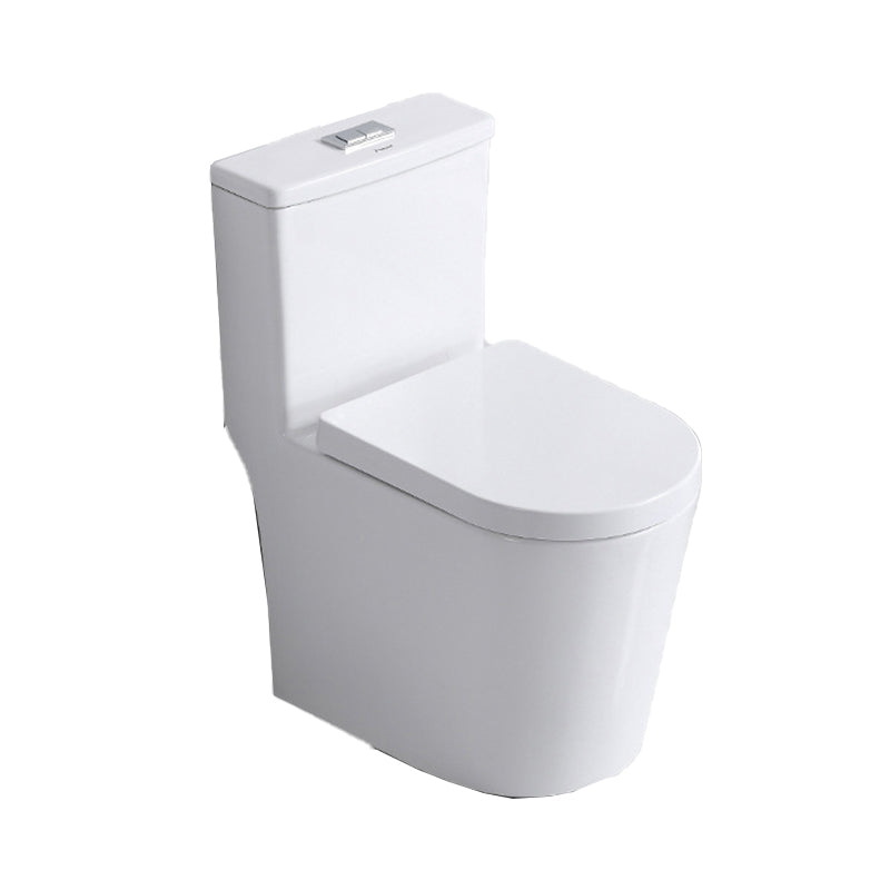 Traditional Floor Mounted Flush Toilet White Urine Toilet with Seat for Bathroom Clearhalo 'Bathroom Remodel & Bathroom Fixtures' 'Home Improvement' 'home_improvement' 'home_improvement_toilets' 'Toilets & Bidets' 'Toilets' 7174080