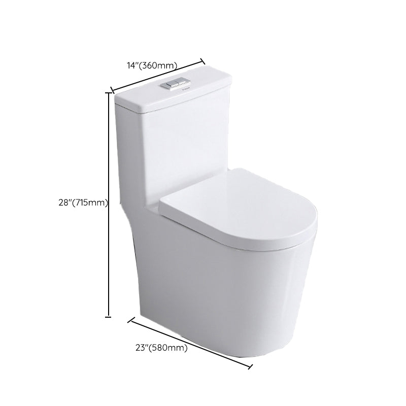 Traditional Floor Mounted Flush Toilet White Urine Toilet with Seat for Bathroom Clearhalo 'Bathroom Remodel & Bathroom Fixtures' 'Home Improvement' 'home_improvement' 'home_improvement_toilets' 'Toilets & Bidets' 'Toilets' 7174088