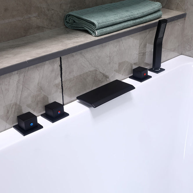 Modern Rectangular Drop in Bathtub Acrylic Soaking White Bath Clearhalo 'Bathroom Remodel & Bathroom Fixtures' 'Bathtubs' 'Home Improvement' 'home_improvement' 'home_improvement_bathtubs' 'Showers & Bathtubs' 7174349