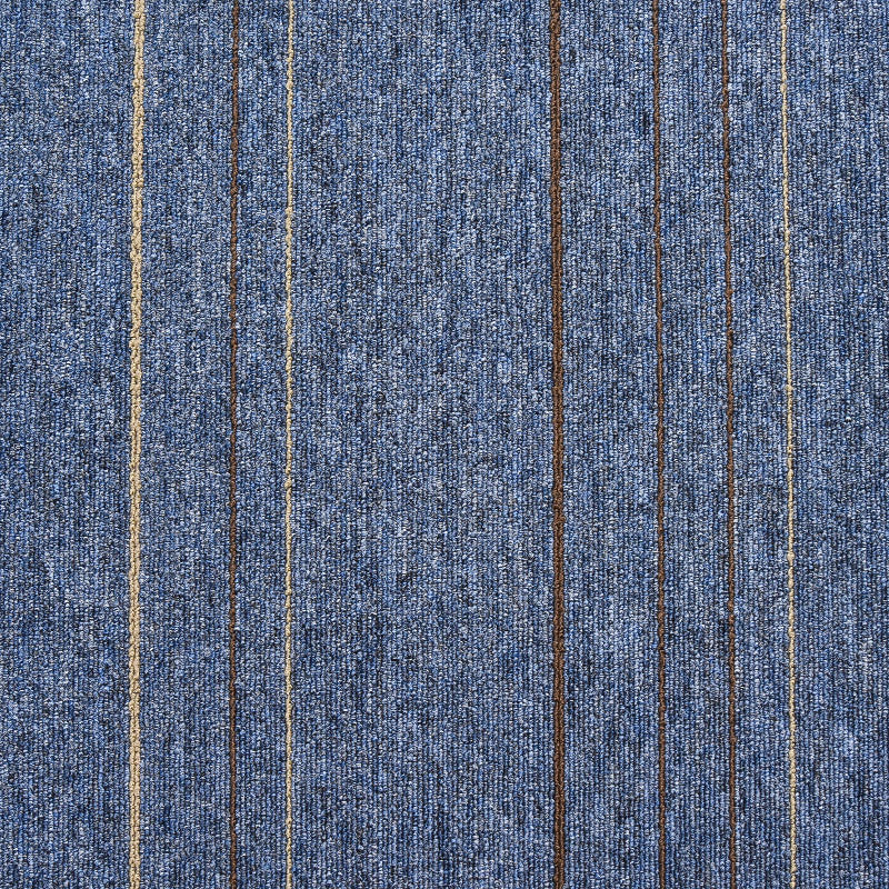 Carpet Tile 20" X 20" Level Loop Bedroom Non-Skid Carpet Floor Tile Blue-Yellow Clearhalo 'Carpet Tiles & Carpet Squares' 'carpet_tiles_carpet_squares' 'Flooring 'Home Improvement' 'home_improvement' 'home_improvement_carpet_tiles_carpet_squares' Walls and Ceiling' 7181700