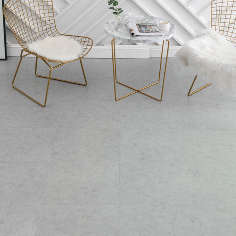 Peel and Stick Flooring Vinyl Square Marble Print Indoor Flooring Vinyl Light Gray Clearhalo 'Flooring 'Home Improvement' 'home_improvement' 'home_improvement_vinyl_flooring' 'Vinyl Flooring' 'vinyl_flooring' Walls and Ceiling' 7181756