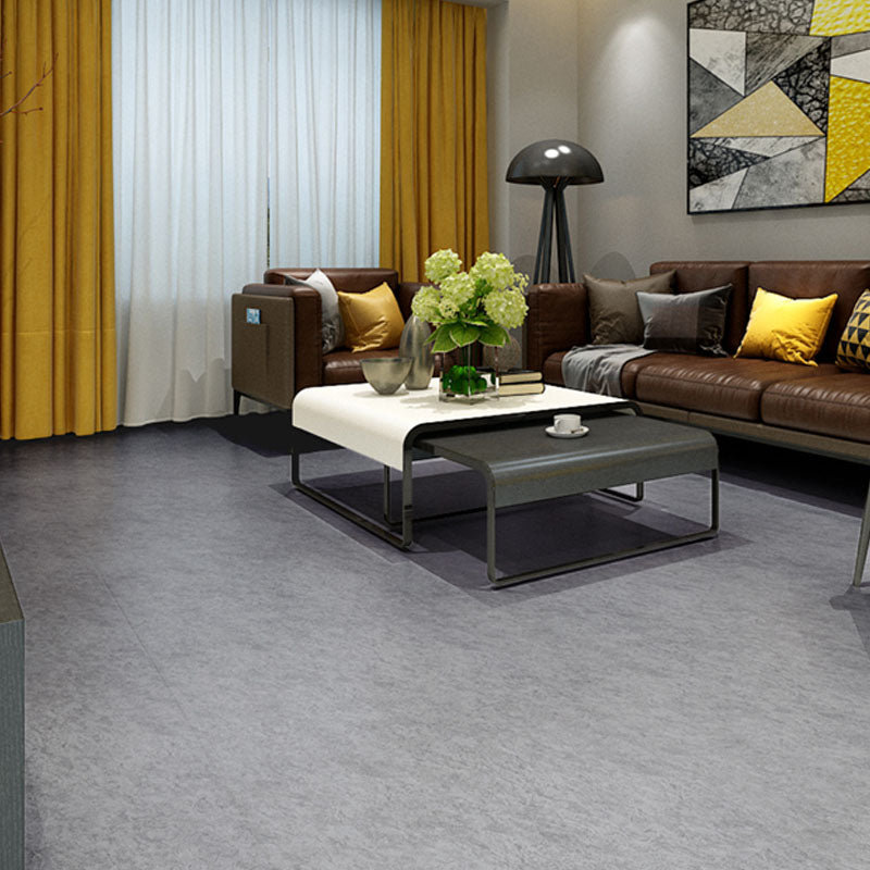 Peel and Stick Flooring Vinyl Square Marble Print Indoor Flooring Vinyl Pewter Clearhalo 'Flooring 'Home Improvement' 'home_improvement' 'home_improvement_vinyl_flooring' 'Vinyl Flooring' 'vinyl_flooring' Walls and Ceiling' 7181758