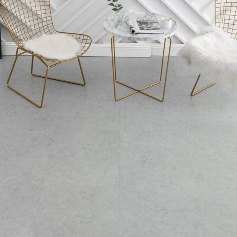 Peel and Stick Flooring Vinyl Square Marble Print Indoor Flooring Vinyl Gray-White Clearhalo 'Flooring 'Home Improvement' 'home_improvement' 'home_improvement_vinyl_flooring' 'Vinyl Flooring' 'vinyl_flooring' Walls and Ceiling' 7181779