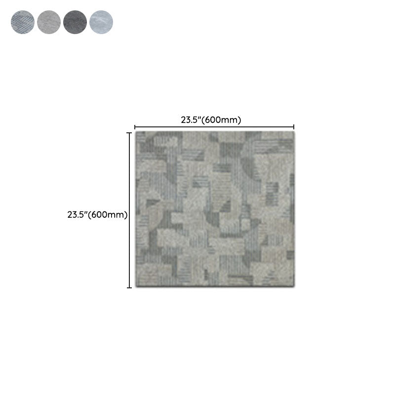 Peel and Stick Flooring Vinyl Square Marble Print Indoor Flooring Vinyl Clearhalo 'Flooring 'Home Improvement' 'home_improvement' 'home_improvement_vinyl_flooring' 'Vinyl Flooring' 'vinyl_flooring' Walls and Ceiling' 7181800