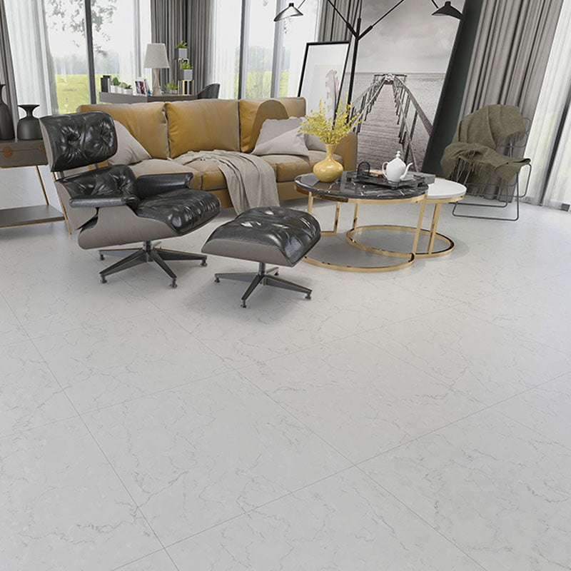 Modern Flooring Vinyl Peel and Stick Geometry Pattern Flooring Vinyl Light Gray-White Clearhalo 'Flooring 'Home Improvement' 'home_improvement' 'home_improvement_vinyl_flooring' 'Vinyl Flooring' 'vinyl_flooring' Walls and Ceiling' 7181823