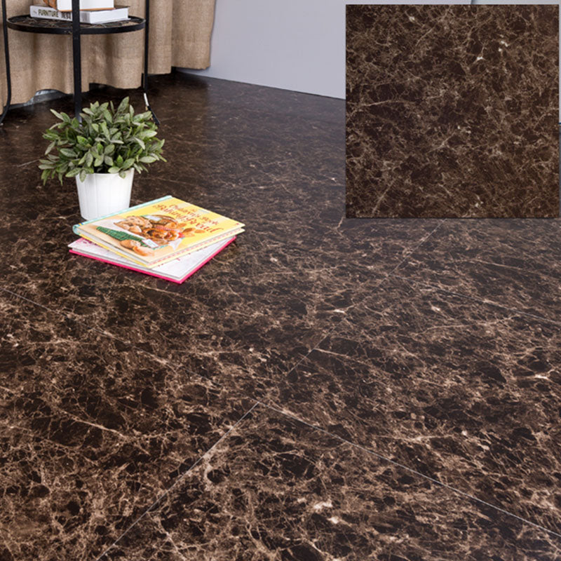 Peel and Stick Vinyl Flooring Matte Square Edge Flooring Vinyl Clearhalo 'Flooring 'Home Improvement' 'home_improvement' 'home_improvement_vinyl_flooring' 'Vinyl Flooring' 'vinyl_flooring' Walls and Ceiling' 7181877