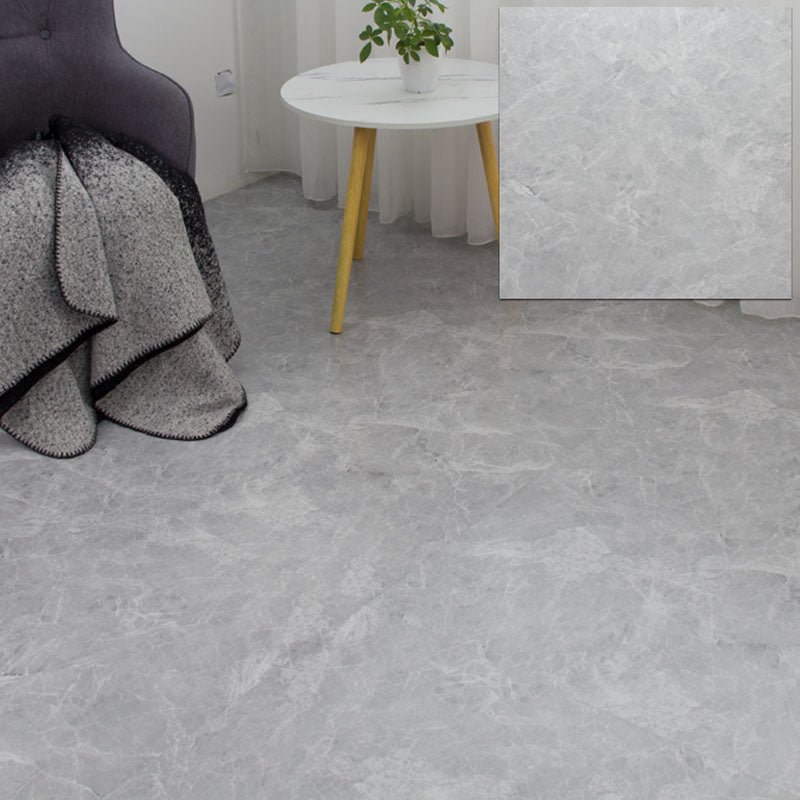 Peel and Stick Vinyl Flooring Matte Square Edge Flooring Vinyl Cream Gray 24"L x 24"W x 0.1"H Clearhalo 'Flooring 'Home Improvement' 'home_improvement' 'home_improvement_vinyl_flooring' 'Vinyl Flooring' 'vinyl_flooring' Walls and Ceiling' 7181888