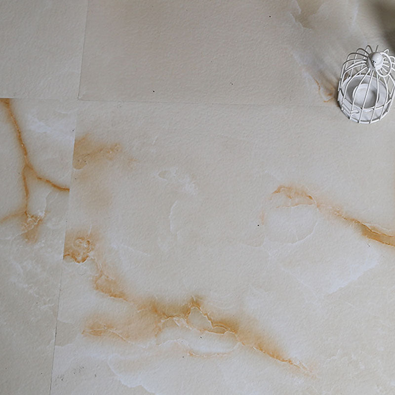 Industry Style PVC Flooring Vinyl Marble Stone Design Peel and Stick Indoor Flooring Matte Off-White Clearhalo 'Flooring 'Home Improvement' 'home_improvement' 'home_improvement_vinyl_flooring' 'Vinyl Flooring' 'vinyl_flooring' Walls and Ceiling' 7181915