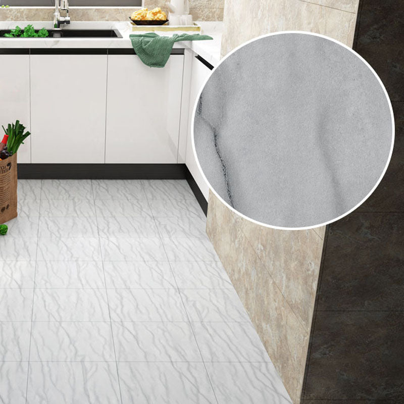 PVC Flooring Stone Design Peel Stick Marble Matte Indoor Flooring Vinyl Grey Clearhalo 'Flooring 'Home Improvement' 'home_improvement' 'home_improvement_vinyl_flooring' 'Vinyl Flooring' 'vinyl_flooring' Walls and Ceiling' 7181921