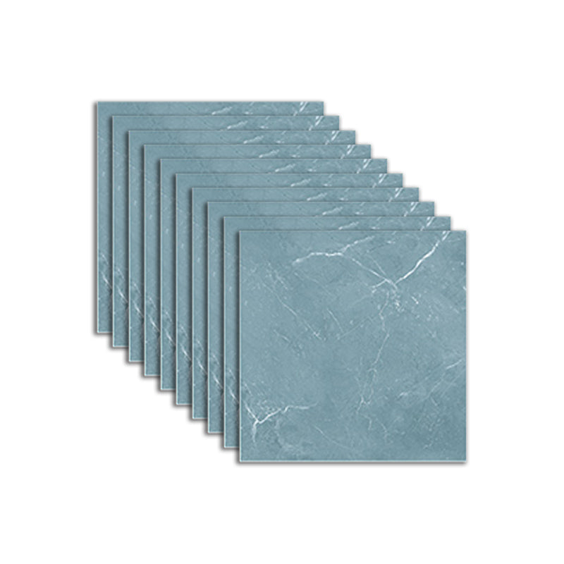 Peel & Stick Vinyl Flooring Smooth Vinyl Flooring with Marble Look Blue Clearhalo 'Flooring 'Home Improvement' 'home_improvement' 'home_improvement_vinyl_flooring' 'Vinyl Flooring' 'vinyl_flooring' Walls and Ceiling' 7181989