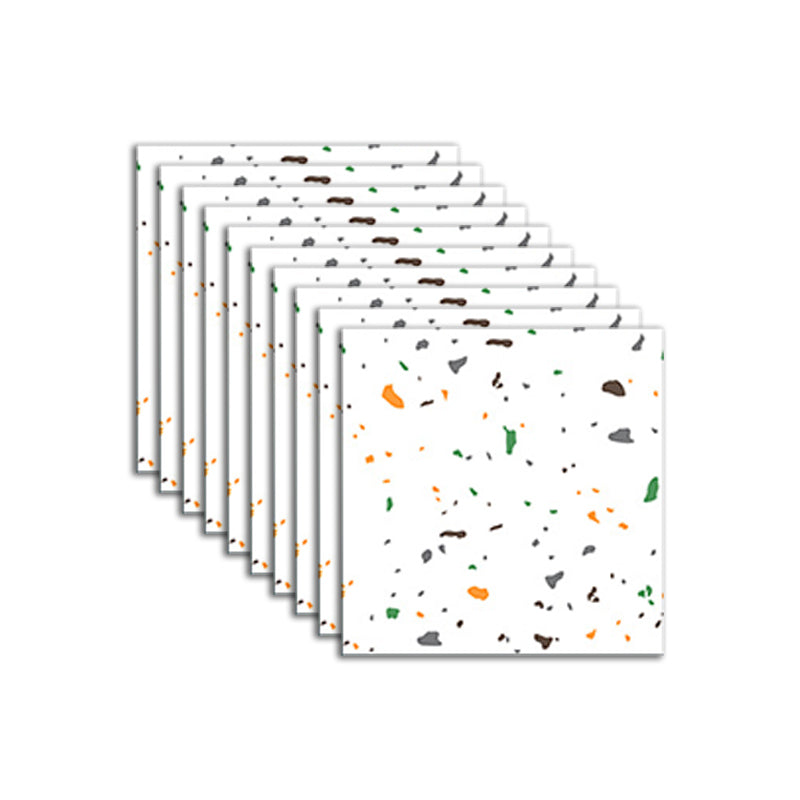 Peel & Stick Vinyl Flooring Smooth Vinyl Flooring with Marble Look Multi-Color Clearhalo 'Flooring 'Home Improvement' 'home_improvement' 'home_improvement_vinyl_flooring' 'Vinyl Flooring' 'vinyl_flooring' Walls and Ceiling' 7181991