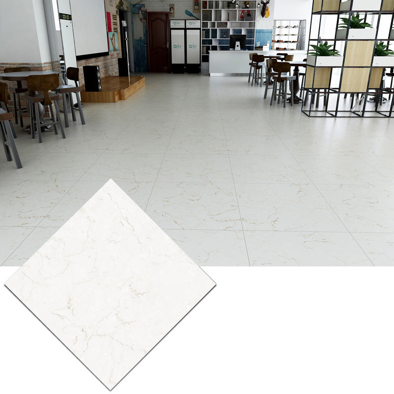 Low Gloss Vinyl Flooring Peel & Stick Stone Look Vinyl Flooring Off-White Clearhalo 'Flooring 'Home Improvement' 'home_improvement' 'home_improvement_vinyl_flooring' 'Vinyl Flooring' 'vinyl_flooring' Walls and Ceiling' 7182012