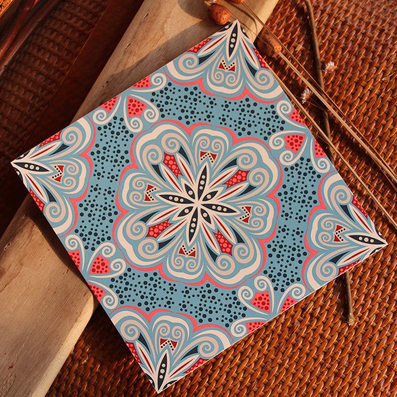 Peel & Stick Vinyl Flooring Multi-Tonal Style Vinyl Flooring with Low Gloss Blue-Pink Clearhalo 'Flooring 'Home Improvement' 'home_improvement' 'home_improvement_vinyl_flooring' 'Vinyl Flooring' 'vinyl_flooring' Walls and Ceiling' 7182037