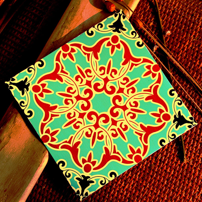 Peel & Stick Vinyl Flooring Multi-Tonal Style Vinyl Flooring with Low Gloss Fluorescent Green Clearhalo 'Flooring 'Home Improvement' 'home_improvement' 'home_improvement_vinyl_flooring' 'Vinyl Flooring' 'vinyl_flooring' Walls and Ceiling' 7182042