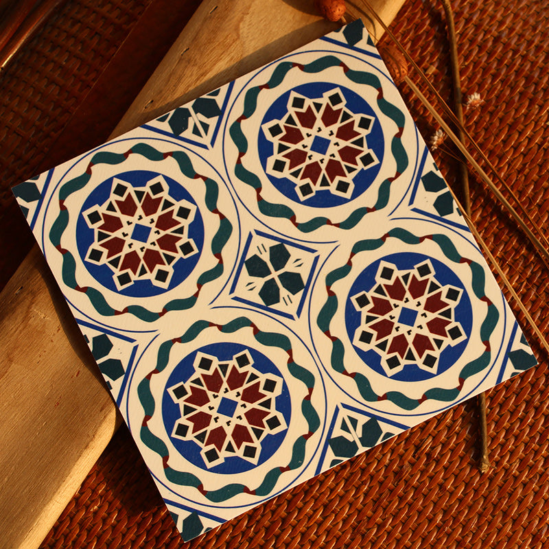 Peel & Stick Vinyl Flooring Multi-Tonal Style Vinyl Flooring with Low Gloss Brown Green Clearhalo 'Flooring 'Home Improvement' 'home_improvement' 'home_improvement_vinyl_flooring' 'Vinyl Flooring' 'vinyl_flooring' Walls and Ceiling' 7182061