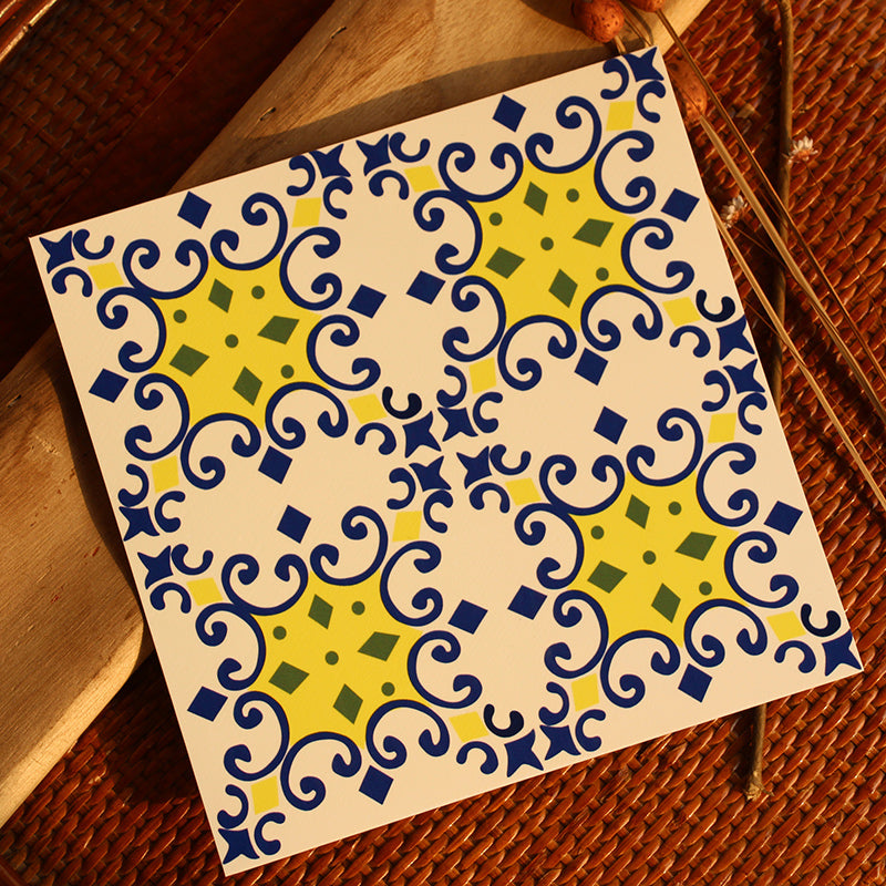 Peel & Stick Vinyl Flooring Multi-Tonal Style Vinyl Flooring with Low Gloss Golden Clearhalo 'Flooring 'Home Improvement' 'home_improvement' 'home_improvement_vinyl_flooring' 'Vinyl Flooring' 'vinyl_flooring' Walls and Ceiling' 7182068