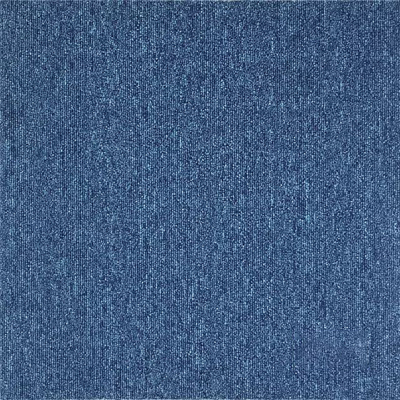 20" X 20" Carpet Tiles Glue Loose Lay Mildew Resistant Dining Room Navy Clearhalo 'Carpet Tiles & Carpet Squares' 'carpet_tiles_carpet_squares' 'Flooring 'Home Improvement' 'home_improvement' 'home_improvement_carpet_tiles_carpet_squares' Walls and Ceiling' 7182139