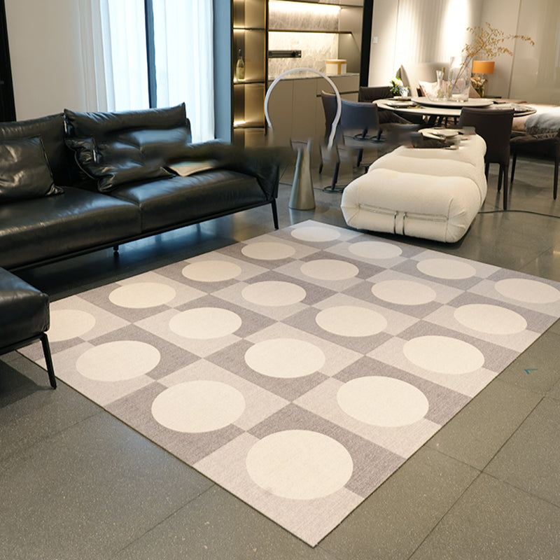 20" X 20" Carpet Tile Geometric Print Level Cut and Loop Non-Skid Living Room Carpet Tile Beige 9-Piece Set Clearhalo 'Carpet Tiles & Carpet Squares' 'carpet_tiles_carpet_squares' 'Flooring 'Home Improvement' 'home_improvement' 'home_improvement_carpet_tiles_carpet_squares' Walls and Ceiling' 7182186