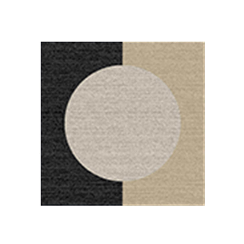 20" X 20" Carpet Tile Geometric Print Level Cut and Loop Non-Skid Living Room Carpet Tile Black Clearhalo 'Carpet Tiles & Carpet Squares' 'carpet_tiles_carpet_squares' 'Flooring 'Home Improvement' 'home_improvement' 'home_improvement_carpet_tiles_carpet_squares' Walls and Ceiling' 7182187