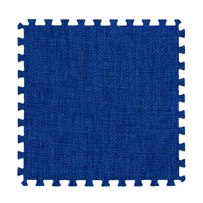 Interlocking Carpet Tiles Foam Solid Color Indoor Carpet Tiles Clearhalo 'Carpet Tiles & Carpet Squares' 'carpet_tiles_carpet_squares' 'Flooring 'Home Improvement' 'home_improvement' 'home_improvement_carpet_tiles_carpet_squares' Walls and Ceiling' 7182242