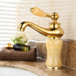 Classic Bathroom Vessel Faucet Lever Handle Circular Vessel Faucet Gelb Arc Clearhalo 'Bathroom Remodel & Bathroom Fixtures' 'Bathroom Sink Faucets' 'Bathroom Sinks & Faucet Components' 'bathroom_sink_faucets' 'Home Improvement' 'home_improvement' 'home_improvement_bathroom_sink_faucets' 7182306