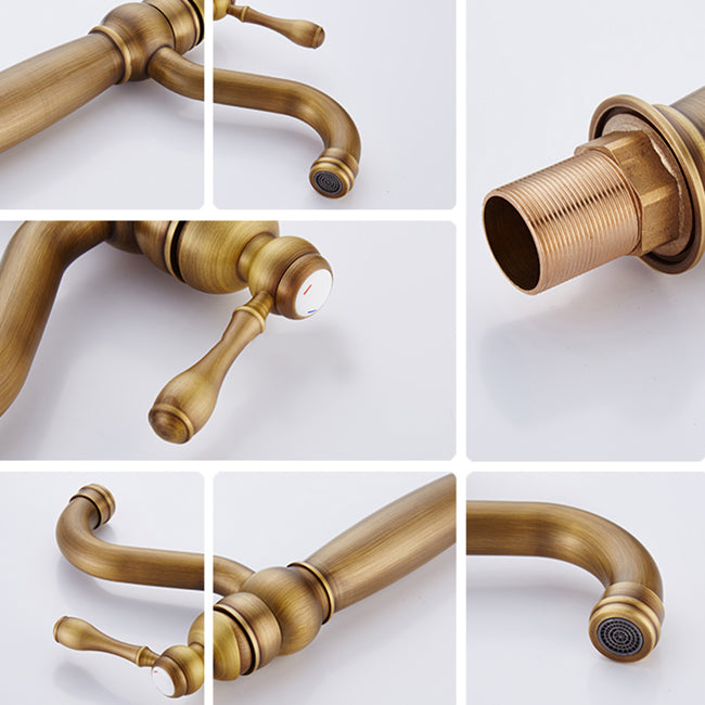 Circular Vessel Sink Bathroom Faucet Single Handle High Arc Vessel Faucet Clearhalo 'Bathroom Remodel & Bathroom Fixtures' 'Bathroom Sink Faucets' 'Bathroom Sinks & Faucet Components' 'bathroom_sink_faucets' 'Home Improvement' 'home_improvement' 'home_improvement_bathroom_sink_faucets' 7182381