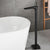 Modern Free-standing Faucet Bathtub Handheld Shower Head Faucet Matte Black Hand Shower Not Included Clearhalo 'Bathroom Remodel & Bathroom Fixtures' 'Bathtub Faucets' 'bathtub_faucets' 'Home Improvement' 'home_improvement' 'home_improvement_bathtub_faucets' 7182783