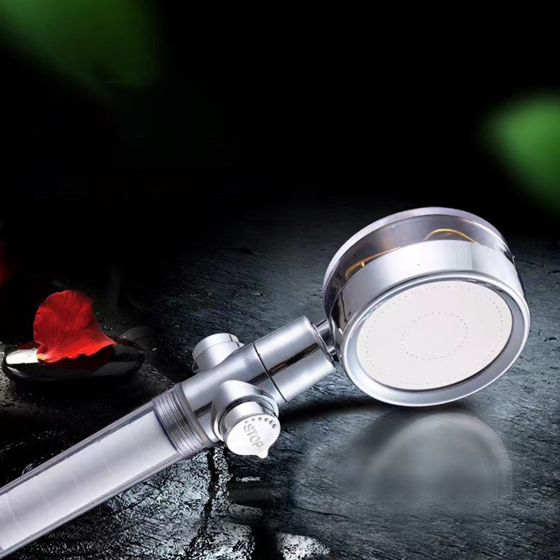 Plastic Shower Head Contemporary Handheld Shower Head with Water Filtration Clearhalo 'Bathroom Remodel & Bathroom Fixtures' 'Home Improvement' 'home_improvement' 'home_improvement_shower_heads' 'Shower Heads' 'shower_heads' 'Showers & Bathtubs Plumbing' 'Showers & Bathtubs' 7182840