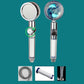 Plastic Shower Head Contemporary Handheld Shower Head with Water Filtration Blue Shower Head with Hose Clearhalo 'Bathroom Remodel & Bathroom Fixtures' 'Home Improvement' 'home_improvement' 'home_improvement_shower_heads' 'Shower Heads' 'shower_heads' 'Showers & Bathtubs Plumbing' 'Showers & Bathtubs' 7182843