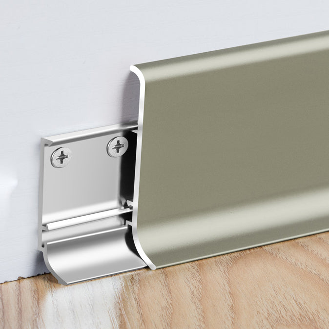 Siding Panel Metal Indoor Scratch Resistant Waterproof Tin Backsplash Paneling Champagne 2.4" Clearhalo 'Flooring 'Home Improvement' 'home_improvement' 'home_improvement_wall_paneling' 'Wall Paneling' 'wall_paneling' 'Walls & Ceilings' Walls and Ceiling' 7183526