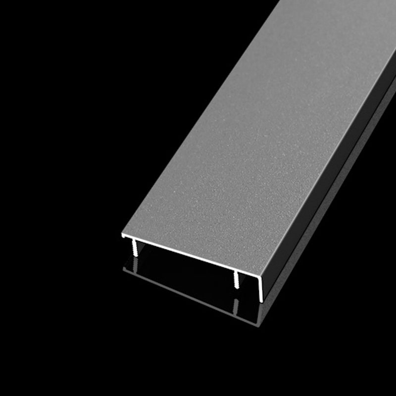 Fade Resistant Siding Panel Indoor Metal Modern Waterproof Tin Backsplash Panel Grey 1.6" Clearhalo 'Flooring 'Home Improvement' 'home_improvement' 'home_improvement_wall_paneling' 'Wall Paneling' 'wall_paneling' 'Walls & Ceilings' Walls and Ceiling' 7183567