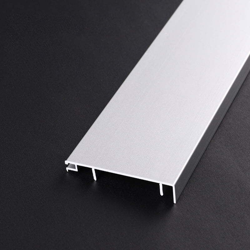 Fade Resistant Siding Panel Indoor Metal Modern Waterproof Tin Backsplash Panel Silver Gray 2.4" Clearhalo 'Flooring 'Home Improvement' 'home_improvement' 'home_improvement_wall_paneling' 'Wall Paneling' 'wall_paneling' 'Walls & Ceilings' Walls and Ceiling' 7183580