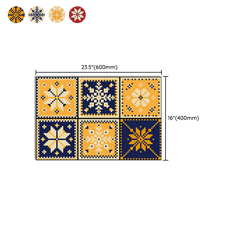 Waterproof Peel & Stick Mosaic Tile Contemporary Peel & Stick Mosaic Tile Clearhalo 'Flooring 'Home Improvement' 'home_improvement' 'home_improvement_peel_stick_blacksplash' 'Peel & Stick Backsplash Tile' 'peel_stick_blacksplash' 'Walls & Ceilings' Walls and Ceiling' 7183659