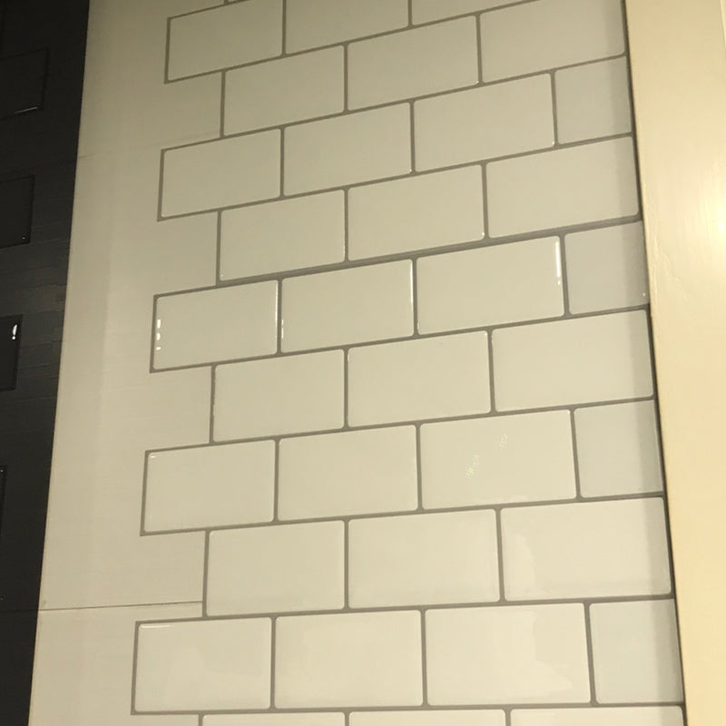 Plastic Peel & Stick Subway Tile Modern Simple Peel & Stick Subway Tile Clearhalo 'Flooring 'Home Improvement' 'home_improvement' 'home_improvement_peel_stick_blacksplash' 'Peel & Stick Backsplash Tile' 'peel_stick_blacksplash' 'Walls & Ceilings' Walls and Ceiling' 7183693