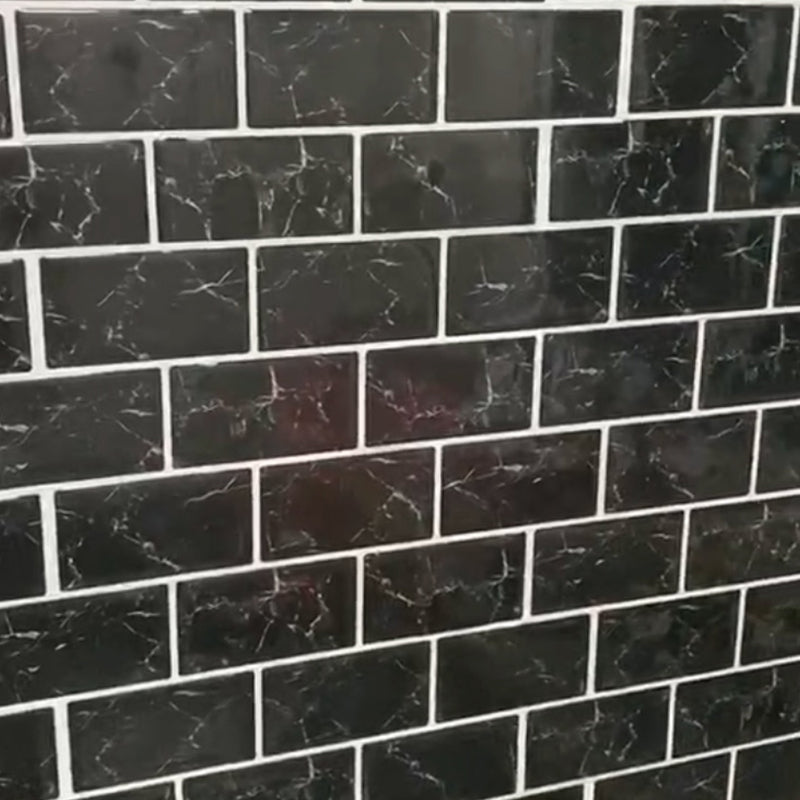 Plastic Peel & Stick Subway Tile Modern Simple Peel & Stick Subway Tile Clearhalo 'Flooring 'Home Improvement' 'home_improvement' 'home_improvement_peel_stick_blacksplash' 'Peel & Stick Backsplash Tile' 'peel_stick_blacksplash' 'Walls & Ceilings' Walls and Ceiling' 7183699