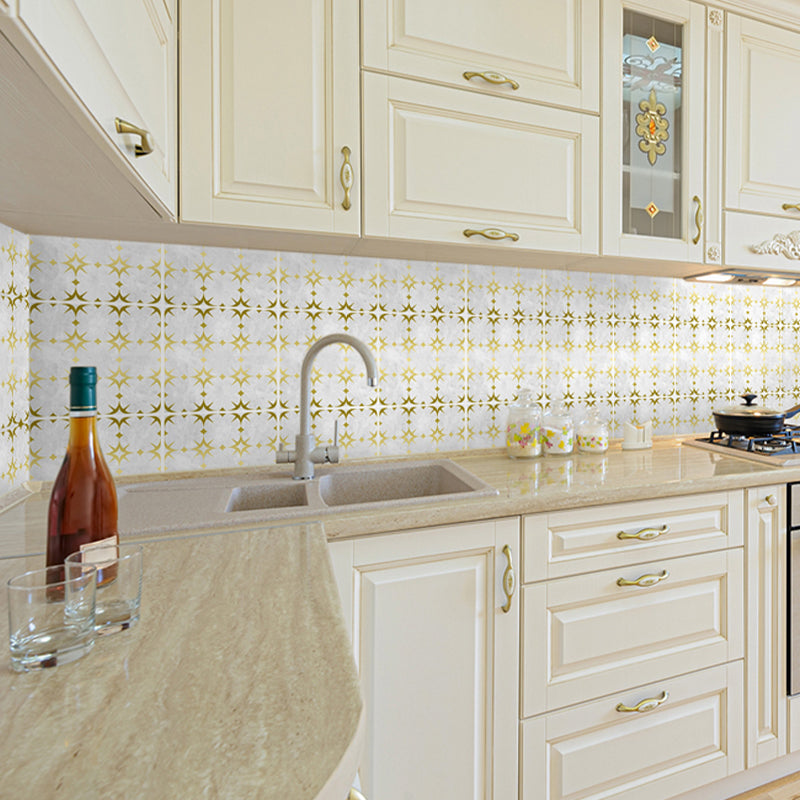 Plastic Peel and Stick Tiles Contemporary Peel and Stick Tiles Clearhalo 'Flooring 'Home Improvement' 'home_improvement' 'home_improvement_peel_stick_blacksplash' 'Peel & Stick Backsplash Tile' 'peel_stick_blacksplash' 'Walls & Ceilings' Walls and Ceiling' 7183793