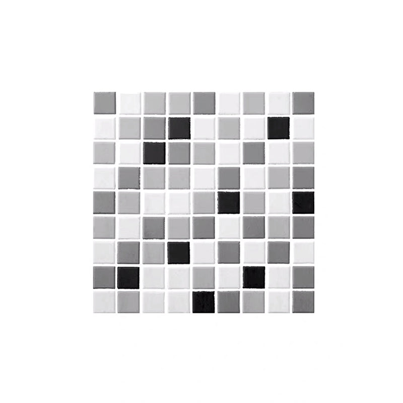 Waterproof Peel & Stick PVC Mosaic Tile Mosaic Tile Wallpaper Clearhalo 'Flooring 'Home Improvement' 'home_improvement' 'home_improvement_peel_stick_blacksplash' 'Peel & Stick Backsplash Tile' 'peel_stick_blacksplash' 'Walls & Ceilings' Walls and Ceiling' 7183804