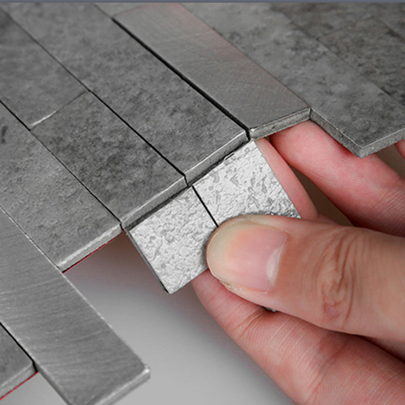 Modern Peel & Stick Subway Tile Waterproof Peel & Stick Subway Tile Clearhalo 'Flooring 'Home Improvement' 'home_improvement' 'home_improvement_peel_stick_blacksplash' 'Peel & Stick Backsplash Tile' 'peel_stick_blacksplash' 'Walls & Ceilings' Walls and Ceiling' 7183820