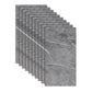 Field Tile Wallpaper Waterproof Peel and Stick Backsplash Wall Tile Smoke Gray 1'4" x 2'7" 10-Piece Set Clearhalo 'Flooring 'Home Improvement' 'home_improvement' 'home_improvement_peel_stick_blacksplash' 'Peel & Stick Backsplash Tile' 'peel_stick_blacksplash' 'Walls & Ceilings' Walls and Ceiling' 7183874