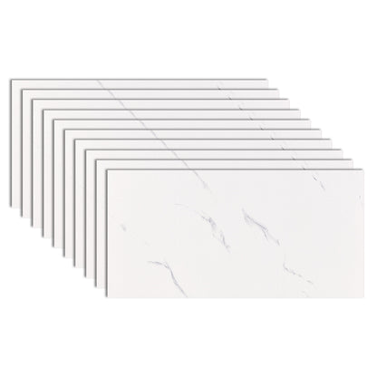 Field Tile Wallpaper Waterproof Peel and Stick Backsplash Wall Tile Off-White 1' x 2' 10-Piece Set Clearhalo 'Flooring 'Home Improvement' 'home_improvement' 'home_improvement_peel_stick_blacksplash' 'Peel & Stick Backsplash Tile' 'peel_stick_blacksplash' 'Walls & Ceilings' Walls and Ceiling' 7183887