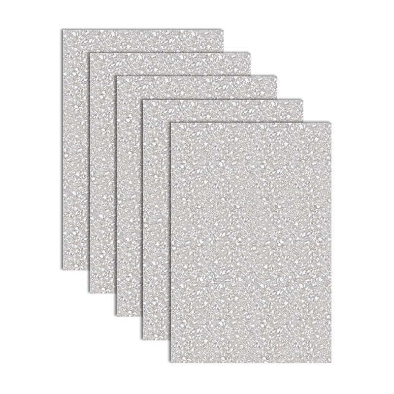 Single Tile Wallpaper PVC Waterproof Peel and Stick Backsplash Tile Light Gray 2' x 2'11" 5-Piece Set Clearhalo 'Flooring 'Home Improvement' 'home_improvement' 'home_improvement_peel_stick_blacksplash' 'Peel & Stick Backsplash Tile' 'peel_stick_blacksplash' 'Walls & Ceilings' Walls and Ceiling' 7184343