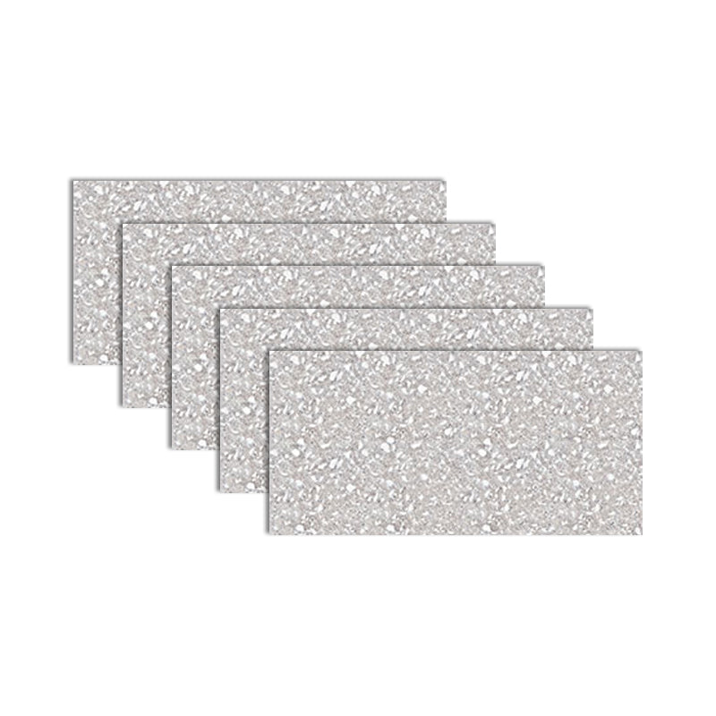 Single Tile Wallpaper PVC Waterproof Peel and Stick Backsplash Tile Light Gray 1' x 2' 5-Piece Set Clearhalo 'Flooring 'Home Improvement' 'home_improvement' 'home_improvement_peel_stick_blacksplash' 'Peel & Stick Backsplash Tile' 'peel_stick_blacksplash' 'Walls & Ceilings' Walls and Ceiling' 7184350