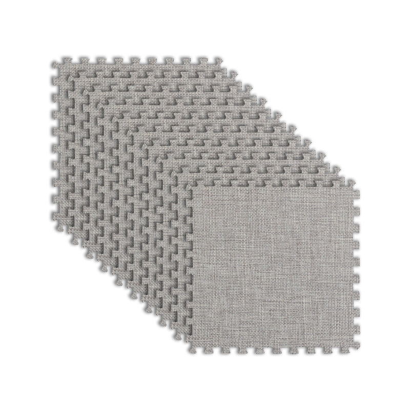 Modern Floor Tile Foam Interlocking Stain Resistant Indoor Floor Carpet Tile Dark Gray Clearhalo 'Carpet Tiles & Carpet Squares' 'carpet_tiles_carpet_squares' 'Flooring 'Home Improvement' 'home_improvement' 'home_improvement_carpet_tiles_carpet_squares' Walls and Ceiling' 7184739