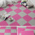 Modern Floor Tile Foam Interlocking Stain Resistant Indoor Floor Carpet Tile Rose Red Clearhalo 'Carpet Tiles & Carpet Squares' 'carpet_tiles_carpet_squares' 'Flooring 'Home Improvement' 'home_improvement' 'home_improvement_carpet_tiles_carpet_squares' Walls and Ceiling' 7184742