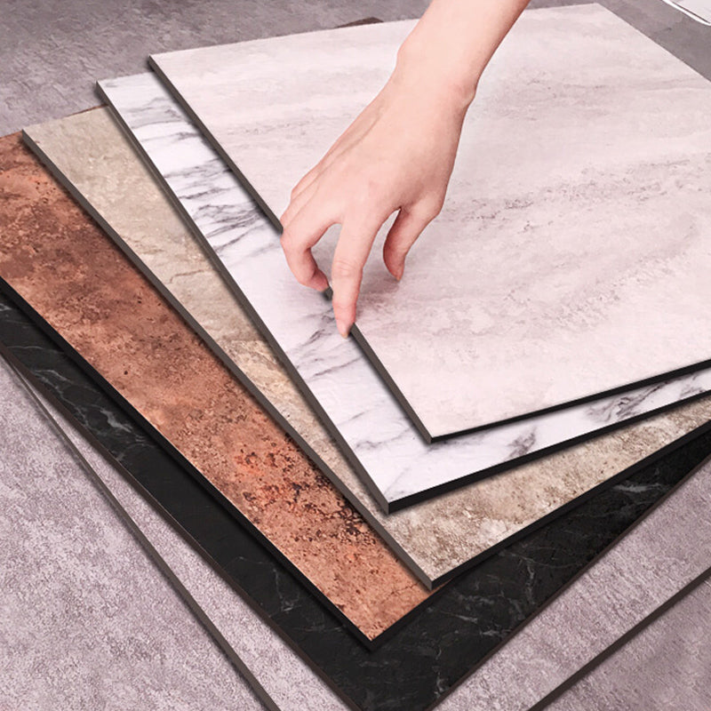 Peel & Stick Vinyl Flooring Low Gloss Marble Look Vinyl Flooring Clearhalo 'Flooring 'Home Improvement' 'home_improvement' 'home_improvement_vinyl_flooring' 'Vinyl Flooring' 'vinyl_flooring' Walls and Ceiling' 7184781