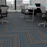 Modern Carpet Floor Tile Self Adhesive Level Loop Fade Resistant Carpet Tile Clearhalo 'Carpet Tiles & Carpet Squares' 'carpet_tiles_carpet_squares' 'Flooring 'Home Improvement' 'home_improvement' 'home_improvement_carpet_tiles_carpet_squares' Walls and Ceiling' 7184813