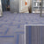 Modern Carpet Floor Tile Self Adhesive Level Loop Fade Resistant Carpet Tile Grey/Blue Asphalt Clearhalo 'Carpet Tiles & Carpet Squares' 'carpet_tiles_carpet_squares' 'Flooring 'Home Improvement' 'home_improvement' 'home_improvement_carpet_tiles_carpet_squares' Walls and Ceiling' 7184819