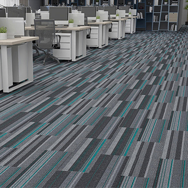 Modern Carpet Floor Tile Self Adhesive Level Loop Fade Resistant Carpet Tile Clearhalo 'Carpet Tiles & Carpet Squares' 'carpet_tiles_carpet_squares' 'Flooring 'Home Improvement' 'home_improvement' 'home_improvement_carpet_tiles_carpet_squares' Walls and Ceiling' 7184827