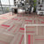 Modern Carpet Floor Tile Self Adhesive Level Loop Fade Resistant Carpet Tile Khaki-Red Asphalt Clearhalo 'Carpet Tiles & Carpet Squares' 'carpet_tiles_carpet_squares' 'Flooring 'Home Improvement' 'home_improvement' 'home_improvement_carpet_tiles_carpet_squares' Walls and Ceiling' 7184833