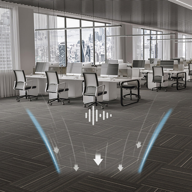 Indoor Carpet Tiles Level Loop Carpet Tiles with Fire Resistant Clearhalo 'Carpet Tiles & Carpet Squares' 'carpet_tiles_carpet_squares' 'Flooring 'Home Improvement' 'home_improvement' 'home_improvement_carpet_tiles_carpet_squares' Walls and Ceiling' 7185059